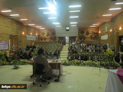 مراسم تجلیل از اساتید و کارکنان دانشگاه فرهنگیان استان کرمانشاه با حضور رئیس دفتر مقام معظم رهبری در دانشگاه فرهنگیان و مدیر کل محترم امور فرهنگی