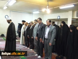 حضور مسئول نهادنمایندگی مقام معظم رهبری و مدیر کل محترم امور فرهنگی سازمان مرکزی دانشگاه فرهنگیان در پردیس شهید صدوقی خواهران