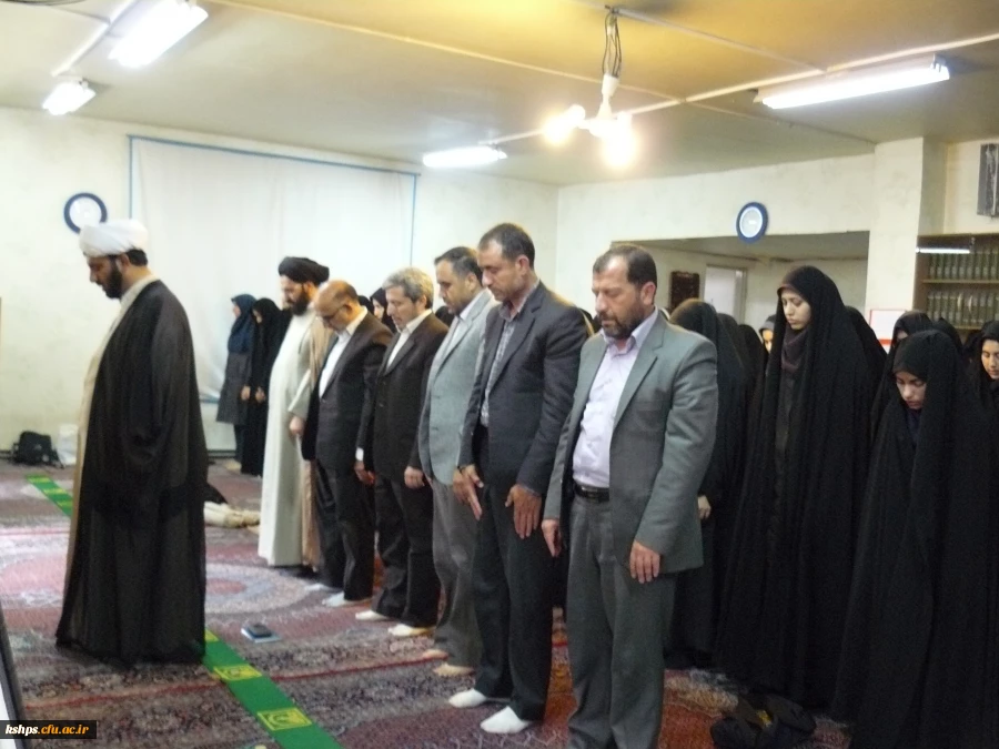 حضور مسئول نهادنمایندگی مقام معظم رهبری و مدیر کل محترم امور فرهنگی سازمان مرکزی دانشگاه فرهنگیان در پردیس شهید صدوقی خواهران