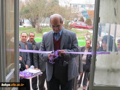 مراسم افتتاح کتابخانه  پردیس شهید صدوقی