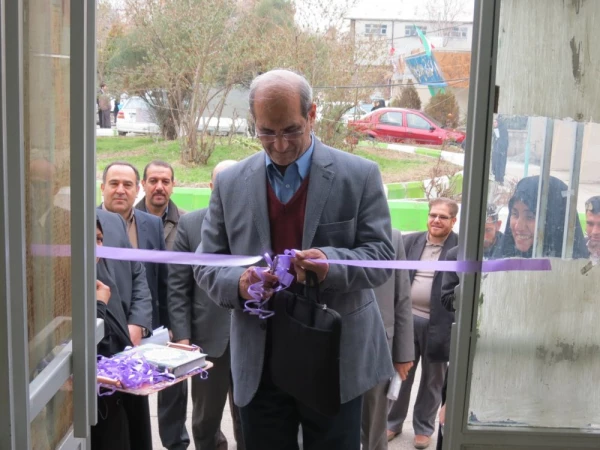 افتتاح کتابخانه