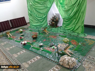 مراسم جشن میلاد امام حسن مجتبی(ع)در پردیس شهید صدوقی کرمانشاه