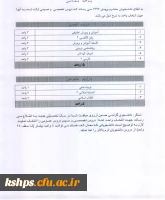 دروس تخصصی و عمومی ورودی 92