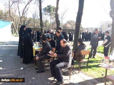 حضور پرشور دانشجویان پردیس صدوقی در انتخابات هفتم اسفند