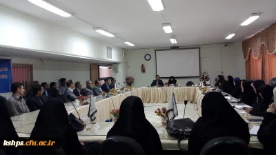 برگزاری جلسه اداری توسط سرکار خانم دکتر قره تپه ریاست جدید پردیس شهید صدوقی