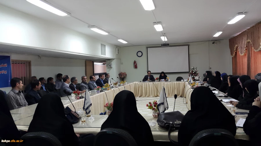 برگزاری جلسه اداری توسط سرکار خانم دکتر قره تپه ریاست جدید پردیس شهید صدوقی