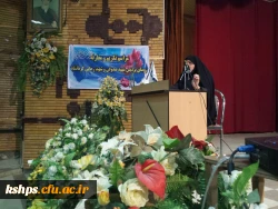 نشست معارفه ی خانم دکتر قره تپه ریاست محترم پردیس شهید صدوقی با دانشجویان