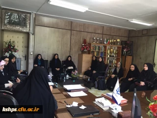 نشست اعضای بسیج پردیس شهید صدوقی با ریاست پردیس