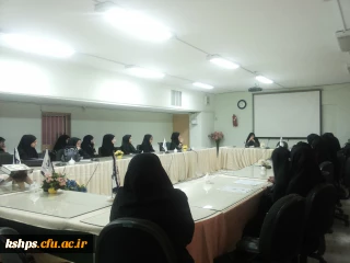 جلسه سرکار خانم دکتر قره تپه با دبیران کانون ها