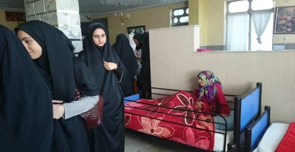 برنامه حضور در خانه سالمندان وتکریم سالمندان گرامی 
 2