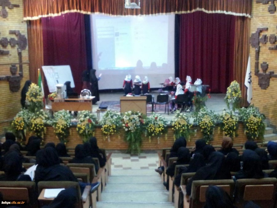 جلسه ارائه عملی الگوی تدریس جهت دانشجویان آموزش ابتدائی  2