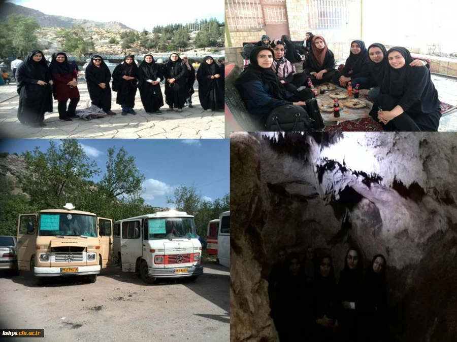 برگزاری اردوی تفریحی جمعی از دانشجویان  به مقصد غار قوری قلعه 2