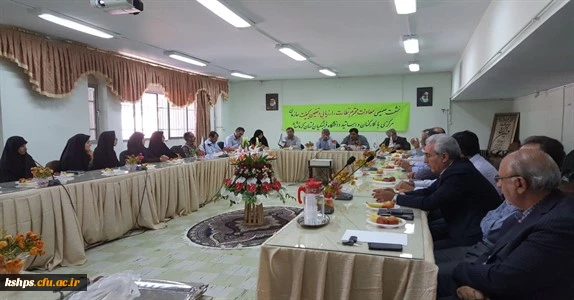 نشست صمیمی معاونت نظارت و ارزیابی کیفیت سازمان مرکزی با کارکنان و اساتید دانشگاه فرهنگیان  3