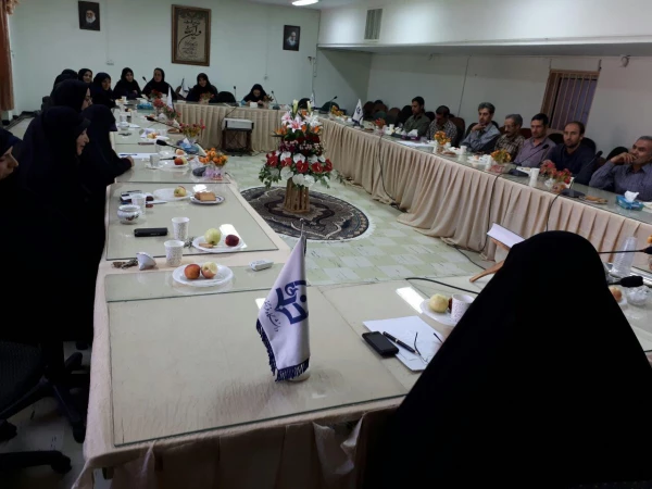 تودیع و معارفه کارشناس مسئول حراست پردیس شهید صدوقی  4