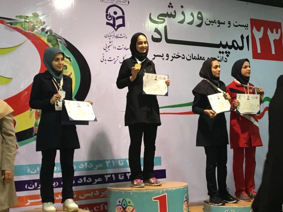 کسب عناوین برتر ورزشی توسط دانشجویان پردیس شهید صدوقی 
در بیست و دومین دوره المپیاد ورزشی دانشجویان دختر سراسر کشور 2