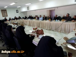 جلسه کارکنان پردیس در آغاز سال تحصیلی  2