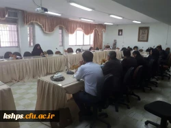 تشکیل جلسه توجیهی اساتید کارورزی 2