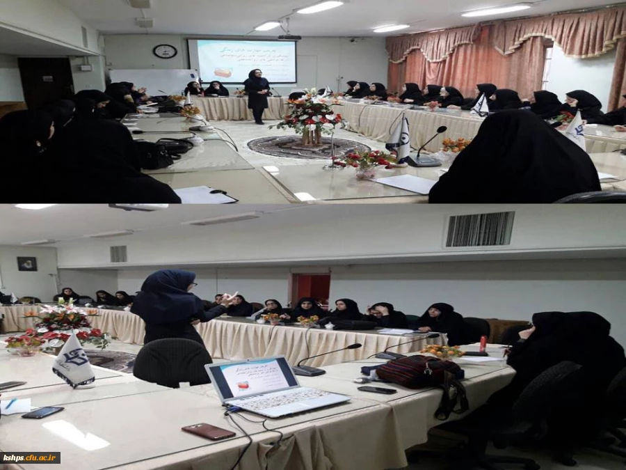 کارگاه بهداشت روان و پذیرش خود- مدرس : خانم جباری - تاریخ برگزاری : 2/8/96 ساعت 16-14- پردیس شهید صدوقی کرمانشاه