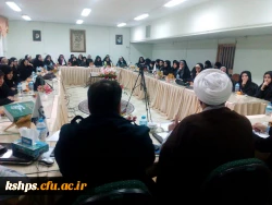 جلسه توجیهی نماینده نهاد رهبری  با دانشجویان  راهی سفر عتبات عایات