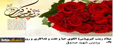 میلاد حضرت زینب کبری سلام الله علیها تبریک و تهنیت باد