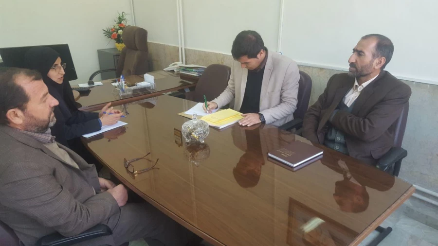 اولین جلسه مشترک مدیریت جدید دانشگاه فرهنگیان کرمانشاه با ریاست و معاونت پردیس شهید صدوقی 3