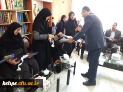 نشست صمیمانه بزرگداشت میلاد حضرت زهرا سلام الله علیها و مقام زن برزگار گردید 7