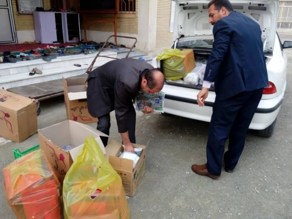 کمک های جمع آوری شده دانشجویان به زلزله زدگان سرپل ذهاب  4