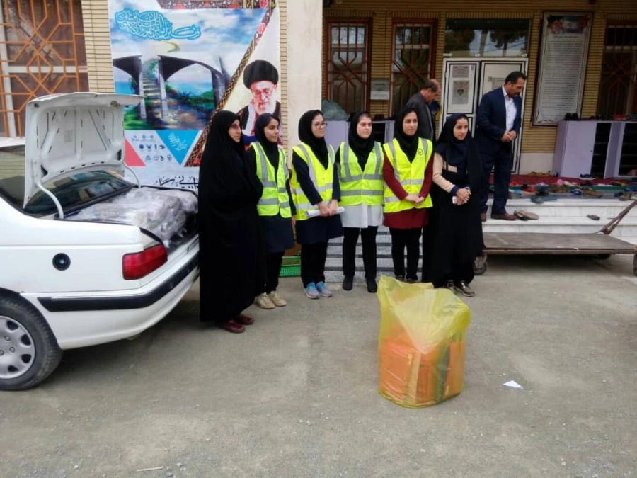 کمک های جمع آوری شده دانشجویان به زلزله زدگان سرپل ذهاب  5