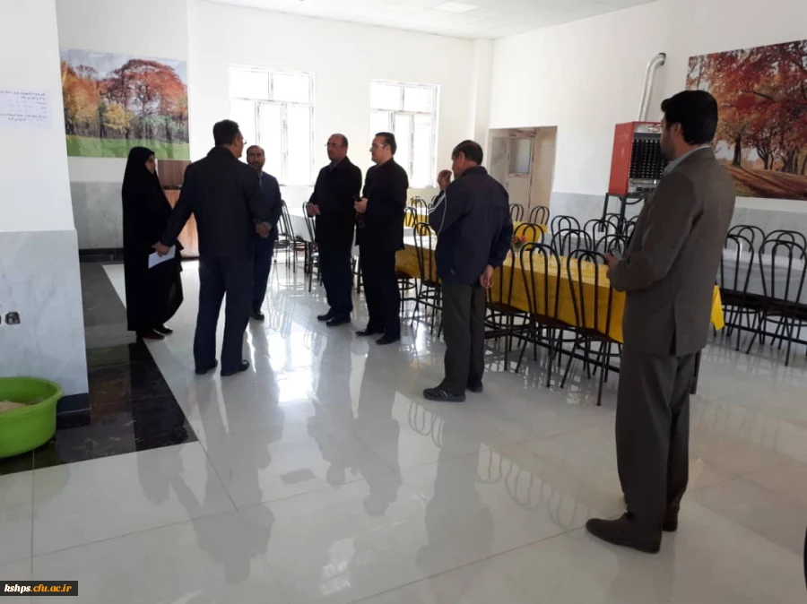 بازدید کارشناسان سازمان مرکزی دانشگاه فرهنگیان از پردیس شهید صدوقی 2