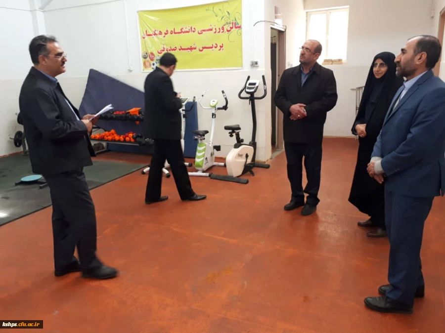 بازدید کارشناسان سازمان مرکزی دانشگاه فرهنگیان از پردیس شهید صدوقی 6