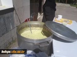 نمایشگاه گل و گیاه و پخت آش محلی در پردیس به مناسبت هفته سراهای دانشجویی  2