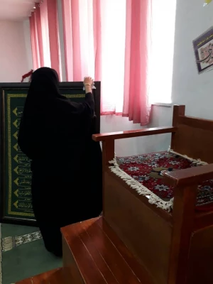 آیین غبار روبی نمازخانه با آغاز ماه مبارک رمضان 2