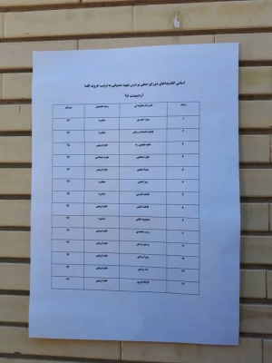 انتخابات شورای صنفی پردیس برگزار شد 5