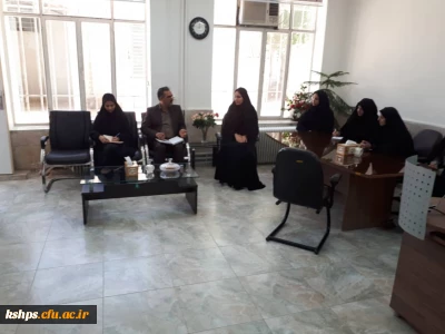 جلسه شورای صنفی با ریاست و معاونت دانشجویی