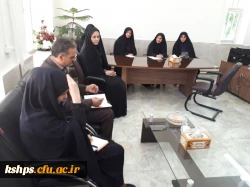 جلسه ریاست و مهاونت دانشجویی با شورای صنفی 4