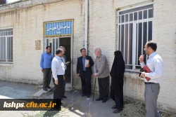 بازدید مدیرکل نوسازی استان کرمانشاه و جمعی از خیرین مدرسه ساز از پردیس شهید صدوقی  4