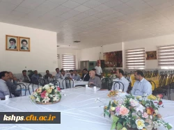 بازدید مدیرکل نوسازی استان کرمانشاه و جمعی از خیرین مدرسه ساز از پردیس شهید صدوقی 2