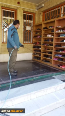 راه های پیشگیری و مقابله با شیوع ویروس کرونا در پردیس شهید صدوقی 