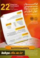  پوستر و فراخوان جشنواره بین المللی خوارزمی  2