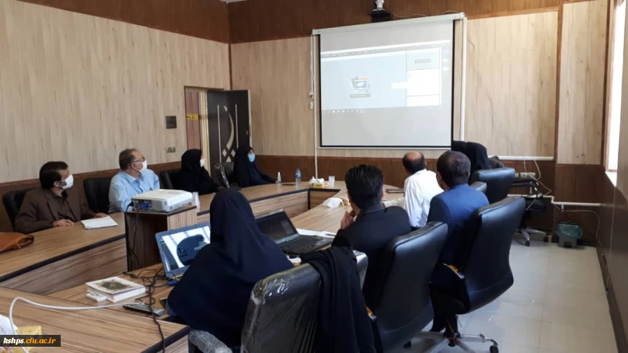 کلاس اموزش سامانه lms جهت اساتید برگزار شد 2