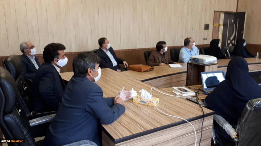 کلاس اموزش سامانه lms جهت اساتید برگزار شد 3