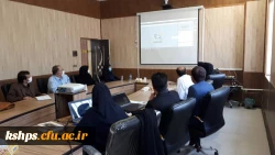 کلاس اموزش سامانه lms جهت اساتید برگزار شد 4