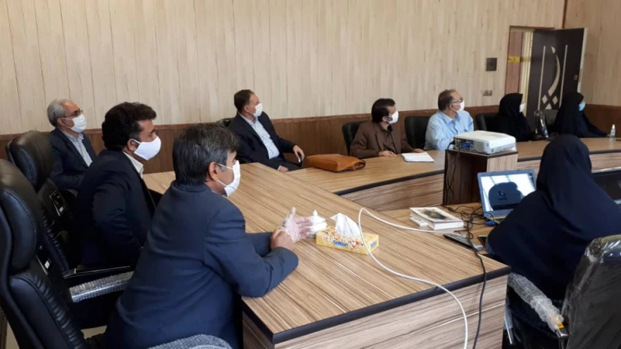 کلاس اموزش سامانه lms جهت اساتید برگزار شد 5