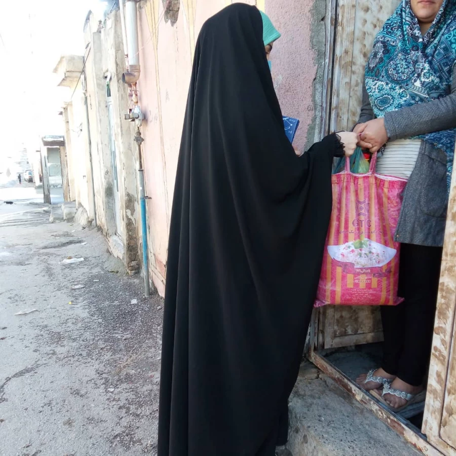 کمک های مومنانه توسط گروه جهادی   شهید ابراهیم هادی توسط دانشجو معلمان پردیس شهید صدوقی 3