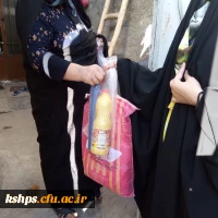 کمک های مومنانه توسط گروه جهادی   شهید ابراهیم هادی توسط دانشجو معلمان پردیس شهید صدوقی 5
