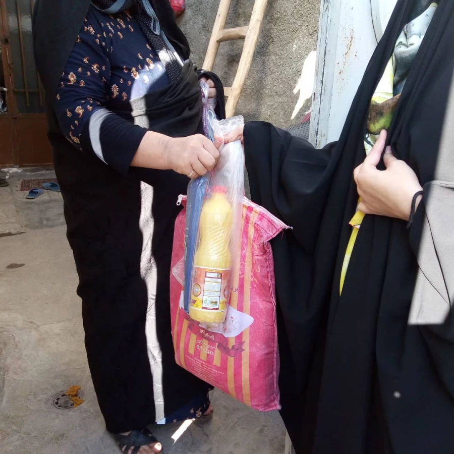 کمک های مومنانه توسط گروه جهادی   شهید ابراهیم هادی توسط دانشجو معلمان پردیس شهید صدوقی 5