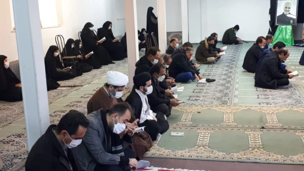 مراسم قرائت زیارت عاشورا و بزرگداشت شهید حاج قاسم سلیمانی 2