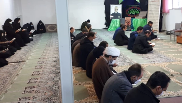 مراسم قرائت زیارت عاشورا و بزرگداشت شهید حاج قاسم سلیمانی 3