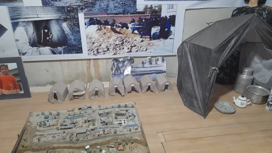 بازدید دانشجو معلمان پردیس شهید صدوقی کرمانشاه از مناطق عملیاتی بازی دراز  3