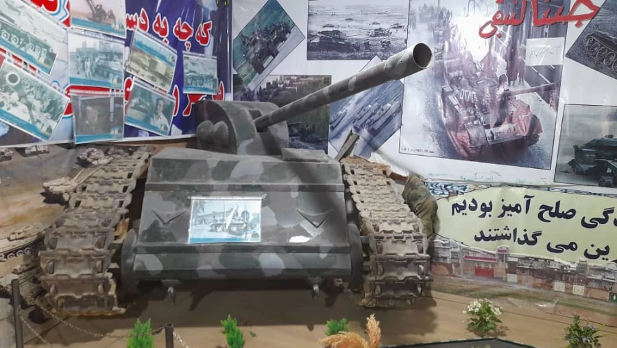 بازدید دانشجو معلمان پردیس شهید صدوقی کرمانشاه از مناطق عملیاتی بازی دراز  4